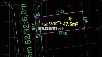 Chính chủ cần bán nhà hẻm 5m thông sát aeon tân phú