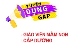 Trường Mầm non Quốc Tế Thiên Thần Nhỏ cần tuyển: Cấp dưỡng; Giáo viên