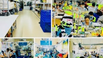 CTY TNHH SX TM DV BLUE OCEAN Tuyển Công nhân may 1 kim, kansai, vắt sổ