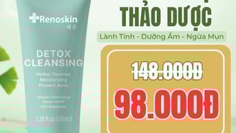 Detox Cleansing nhà Renoskin - lành tính, chiết xuất thảo dược