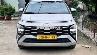 Hyundai Stargazer X cao cấp 2024 trắng, hỗ trợ góp