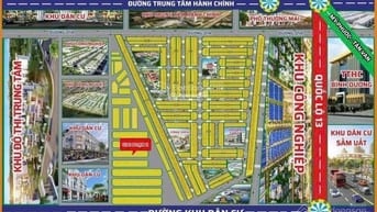 Mở bán 30 nền DA Central Point Bàu Bàng, Giá chỉ từ 1tỷ850/85m2. SHR