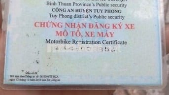 Bán xe để đổi tay ga