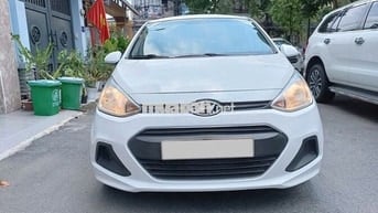 Hyundai i10 2017 base số sàn màu trắng