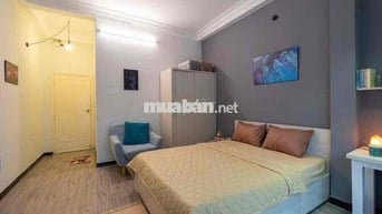 Căn hộ 1PN ban công thoáng mát, full nội thất, khu dân trí cao