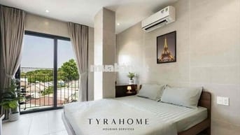 Studio hiện đại tại trung tâm 🍭 nội thất gỗ cao cấp, tiện nghi đầy đủ,