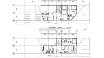 Lô đất nở hậu 7.5*25m, tổng diện tích 186m2, thổ cư 98m2