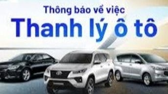 CÔNG TY TNHH TRƯỜNG QUỐC TẾ HÀ NỘI  BÁN THANH LÝ xe ô tô Camry 2.5G
