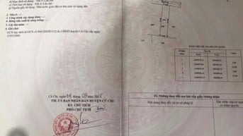 Cần Bán Nhanh Căn nhà ngay Võ Thị Nhúa CỦ CHi 115m2 Sổ hồng Riêng 