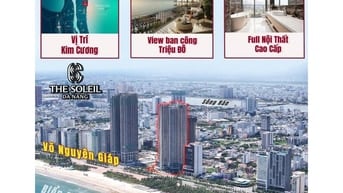 Bán căn hộ The Soleil Đà Nẵng view Biển Mỹ Khê,Full nội thất, CK 15,5%