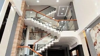 Bán nhà mới 4 tầng hẻm xe hơi tránh Bình Hưng Hòa Bình Tân chỉ 6xtỷ 