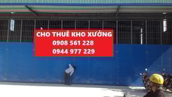 Nhà xưởng cho thuê xã tân hiệp hóc môn dt: 600m giá 22 triêu/tháng 