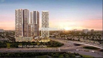 CĂN HỘ CHUNG CƯ KẾ PHẠM VĂN ĐỒNG SẮP NHẬN NHÀ