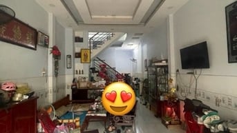 Bán nhà Mặt Tiền gần chợ Gò xoài - 100m2 sàn - 3ty7