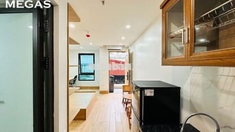 CHO THUÊ STUDIO BAN CÔNG FULL NỘI THẤT MỚI TINH NGAY HOÀNG QUỐC VIỆT