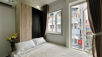 Cho Thuê CHDV Nguyễn Cảnh Chân trung Tâm Q1.Giá 5.3-6.3tr. Có ban công