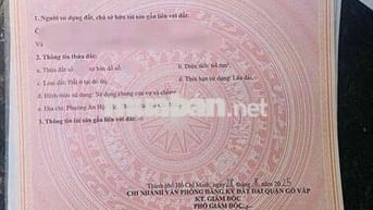 Bán Đất Sát Chợ Phạm Văn Bạch, Hẻm 8m, 4m x 20m, Nhỉnh 8 Tỷ 5