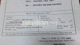 Nhà mặt tiền đường nhựa Trương Văn Ly