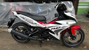 Exciter 150 trắng đen 2018 ( hỗ trợ góp )