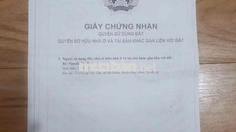 CẦN BÁN NHÀ Ở CHÍNH CHỦ HCM, SỔ HỒNG RIÊNG, KHÔNG THÔNG QUA CÒ