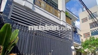 NHÀ ĐẸP 4 TẦNG, HẺM BA GÁC, (5X10)M2, NGUYỄN PHÚC CHU, 5,1 TỶ CÒN TL