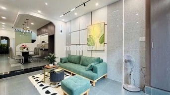 NHÀ ĐẸP 4 TẦNG, HXH GẦN 50M², GẦN CV LÀNG HOA LÊ VĂN THỌ, HƠN 6 TỶ TL
