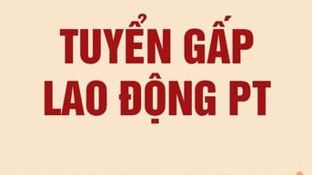 CÔNG TY IN RẠNG ĐÔNG CẦN TUYỂN NAM LAO ĐỘNG PHỔ THÔNG, PHỤ VIỆC.