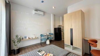 Cho Thuê CHDV Mới Đẹp  Võ Thị Sáu  FULL nội thất Studio Thang máy