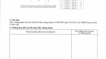  Sang nhượng khu đất xã Vĩnh lộc, huyện Bình chánh, TP.HCM.