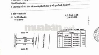 Đất Khu Tái Định Cư Kp1 Phú Mỹ, Thủ Dầu Một, Bình Dương đường ĐX-002