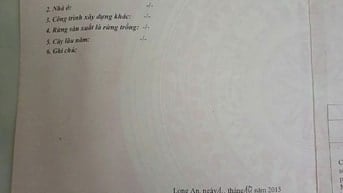 Bán nhanh đất thổ cư ,đường lớn, khu dân cư