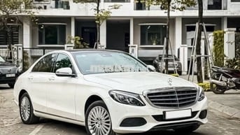 MERCEDES BENZ C250 EXCLUSIVE 2016 Trắng.Kem Xe Đẹp