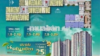 Sở hữu căn hộ - liền kề AEON Mall, Metro số 3 và trục QL13 mở rộng.