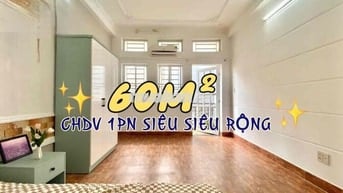 ✨[60m2]✨CĂN HỘ 1PN SIÊU SIÊU RỘNG TRÊN ĐƯỜNG NGUYỄN XÍ TPHCM