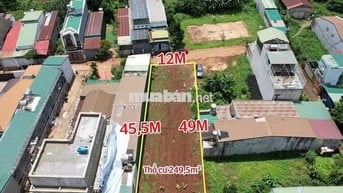 Lô đật bao đẹp 12x49m - Tại Hẻm 159 Nguyễn Hữu Thấu- Phường Tân Lợi
