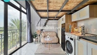 CHO THUÊ PHÒNG GÁC CAO CÓ BAN CÔNG FULL NỘI THẤT NGAY VƯỜN LÀI - NTTU