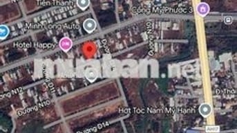 Chính chủ cần bán đất 150m2 thổ cư đường N12 MP4 thới hoà , bến cát