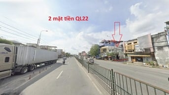 BÁN NHÀ CẤP 4 – 2 MẶT TIỀN QL22 – GIÁ 2 TỶ 5