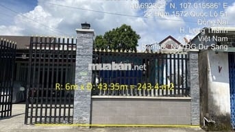 Bán lô đất Full Thổ đường nhựa - ngang 6m -Ngay vòng xoay Bến lức - LT