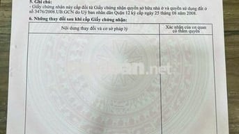 5,2 Tỷ Có Nhà Nở Hậu – Đường Nhựa 6m Thông – Ngay Cầu Vượt Quang Trung