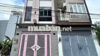 NHÀ 3 TẦNG 4X15 MỚI XÂY, TRỐNG SUỐT CÁC TẦNG, HẺM TẢI, SÁT VẠN PHÚC