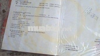 BÁN ĐẤT NỀN THỔ CƯ ĐƯỜNG TRẦN NAM PHÚ