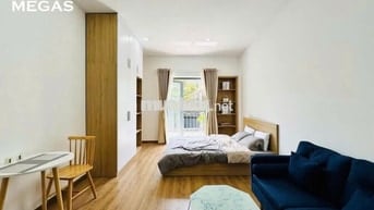 CĂN HỘ STUDIO FULL NỘI THẤT - BAN CÔNG - MỚI 100% NGAY DƯƠNG QUẢNG HÀM