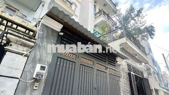 Mái ấm đẹp 4 tầng 60m2 dọn vào ở ngay gần Lê Văn Quới