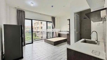 Cho Thuê Căn Hộ Dịch Vụ Mới Rộng 34m2 Ban Công Giá Siêu Mền