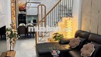Nhà 1 trệt 1 lầu mới tinh, 2 phòng ngủ. HẺM 3M ngay chung cư dreamhome