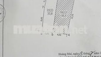 BÁN ĐẤT HOÀNG MAI CHÍNH CHỦ BÁN