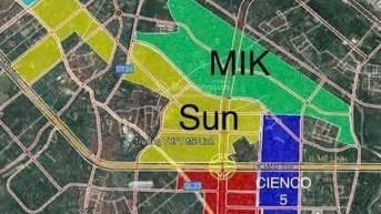  Bán 3 ô biệt thự đẹp nhất khu A Và B dự án Cienoco5 Mê Linh