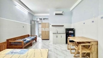 PHÒNG STUDIO MỚI  FULL NỘI THẤT MÁY GIẶT RIÊNG NGAY PHAN ANH BỐN XÃ