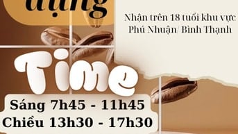 VIỆC LÀM CẬN TẾT - BÌNH THẠNH - PHÚ NHUẬN